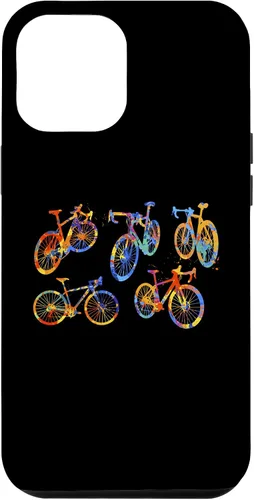 Vista 6 de iPhone 15 Road Bike Cyclist Graphic - Funda de diseño de bicicleta