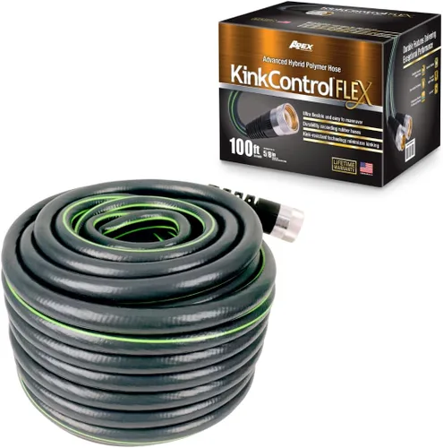 Vista 16 de Kink Control Lite, no se expande ni estalla, extremadamente ligera, manguera de jardín, manguera de agua con resistencia superior a los rayos UV