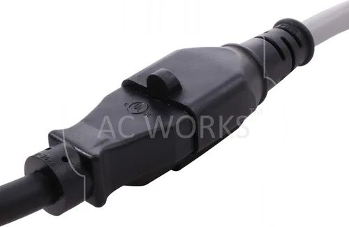 Vista 6 de AC WORKS [EV515620-012] Adaptador de carga EV de actualización de 1 pie 12/3 EVSE 15A enchufe doméstico a conector NEMA 6-20R