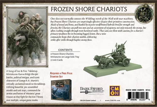 Vista 3 de CMON Caja de unidades de carros de mesa en miniatura de una canción de hielo y fuego, juego de estrategia para adolescentes y adultos, a partir