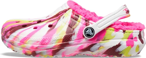 Vista 18 de Crocs Zuecos clásicos forrados para niños