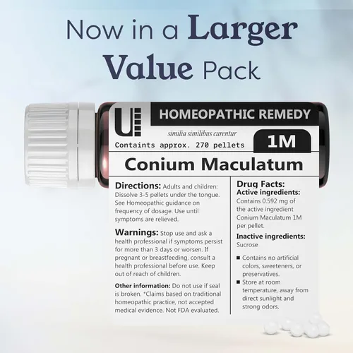 Vista 6 de Conium Maculatum 1M Remedio Homeopático, Urenus