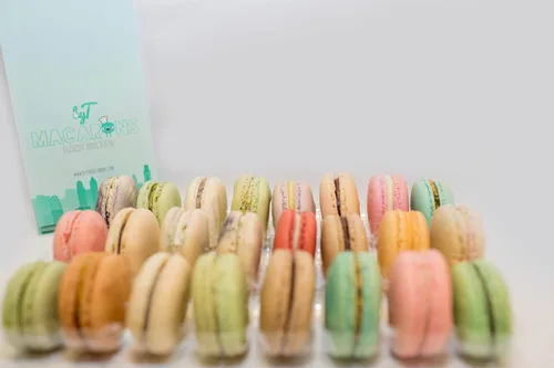 Vista 2 de PacknWood 210MACINS3 - Macaron de plástico transparente, cajas transparentes de macarrón, caja de almacenamiento de macarrones, caja de macarrón