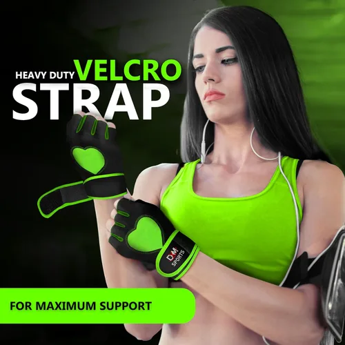 Vista 7 de DXM SPORTS Guantes de entrenamiento para mujer con soporte para muñeca, guantes de levantamiento de pesas para gimnasio, ciclismo, entrenamiento