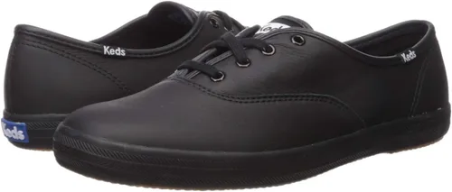 Vista 11 de Keds Champion - Zapatillas de piel para mujer, Negro, 6