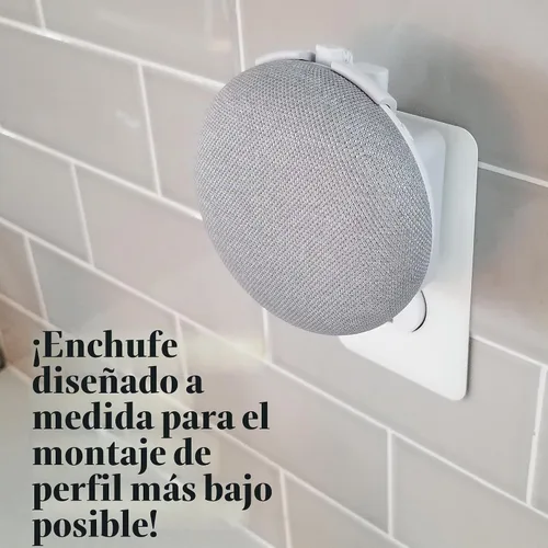 Vista 5 de Altavoz inteligente Mini Back Pack, el primero de alta gama más simple y limpia que se conecta directamente al enchufe de la pared, para el Negro