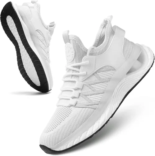 Vista 2 de Zapatos deportivos para correr para hombre, ligeros, resistentes al desgaste, tenis casuales para entrenamiento cruzado