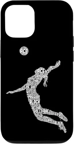 Vista 28 de Funda para iPhone 17 de voleibol para adolescentes y mujeres