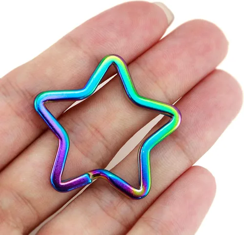 Vista 3 de 10pcs Key Chains Rings