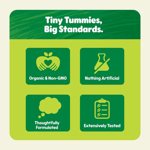 Vista 7 de Sprout Alimento orgánico para bebés, aperitivos para niños pequeños etapa 4, gofres de manzana y arándanos, gofres de una sola porción, 5
