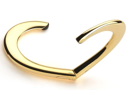 Vista 2 de FafaConcepts - Percha para bolso y accesorio para mujer en forma de corazón, Oro