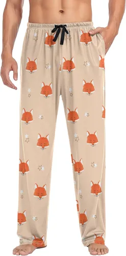 Vista 4 de Princess Frogs - Pantalones de pijama para hombre, súper suaves, con cordón y bolsillos