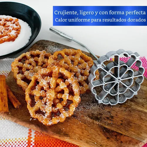 Vista 7 de Molde para Bunuelos de Viento Mexicanos - Molde para Buñuelos de Viento Mexicanos - Moldes de Buñuelos de Viento - Moldes Bunuelo Mexicano