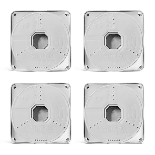 Vista 11 de OOSSXX Caja de conexiones universal de la cámara de seguridad del ABS
