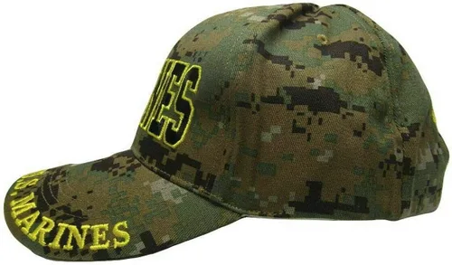 Vista 3 de EE. UU. Infantería de Marina de USMC Marines Capsombrerode camuflaje ACU Camo Cap Hat by RFCO