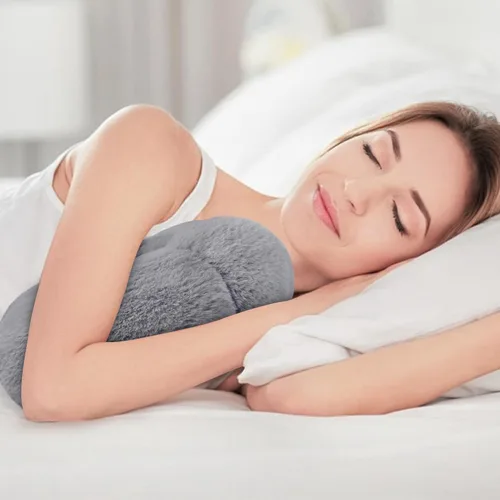 Vista 9 de CreaDream - Soporte de almohada en forma de calabaza para tableta, Kindle, iPad, soporte ajustable para teléfono con almohada para regazo y cama