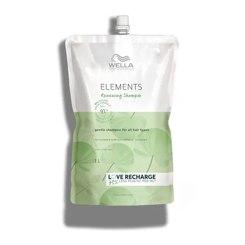 Vista 11 de Wella Professionals Elements Renewing Shampoo Gentle Sulfate & Silicone Free Shampoo For All Hair Types