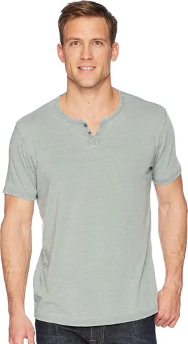 Vista 20 de Lucky Brand Venice Burnout - Camiseta de cuello con muesca y dos botones para hombre