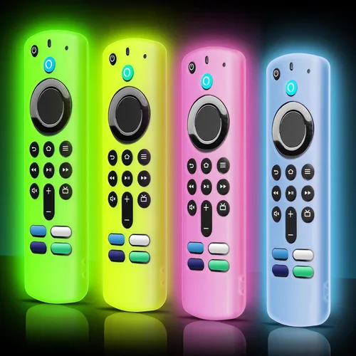 Vista 13 de （3 Pack） ONEBOM Funda Protectora de Silicona para Control Remoto, Funda de Silicona para Control Brilla en la Oscuridad
