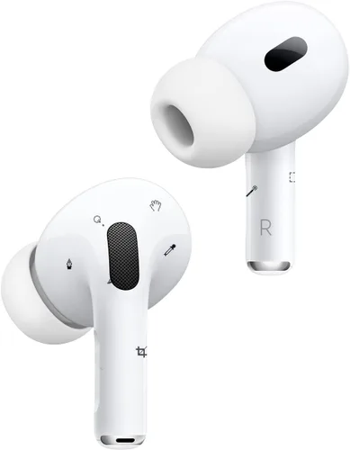 Vista 2 de MightySkins - Fundas compatibles con Apple AirPods Pro 2 - Patrón de píxeles Funda protectora de vinilo duradera y única Fácil de aplicar