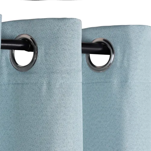 Vista 56 de Superior Linen Semi Blackout Curtains, Room Darkening, Bedroom, Drapes, Kitchen, Living Room Window Accents, Sun Blocking, Grommet Header, Classic