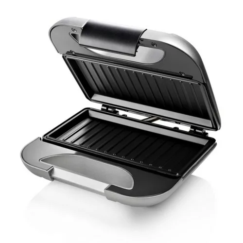 Vista 3 de Sandwichera Grill Princess 01.127003.01.001 Negro Plateado 750 W