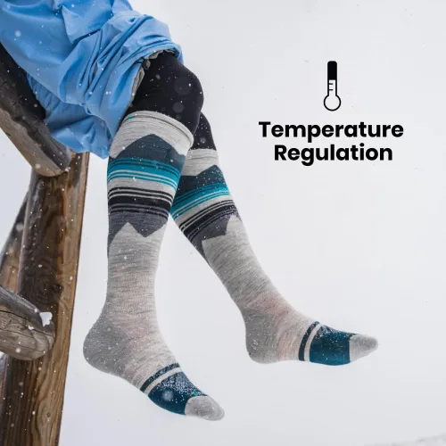 Vista 7 de Smartwool Calcetines Run Zero Cushion Mid Crew para hombre