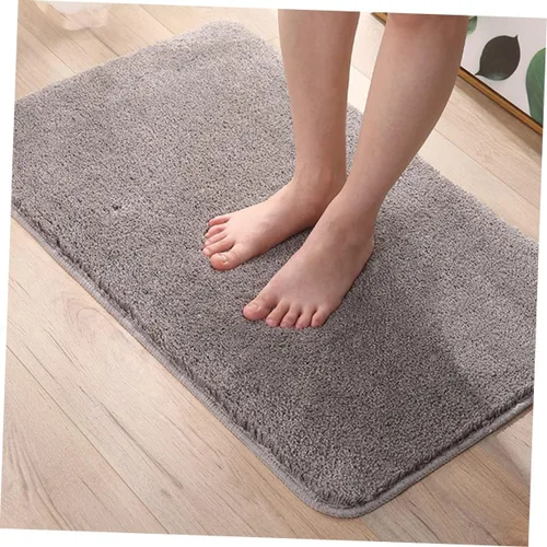 Vista 9 de Unomor Tapete de baño absorbente para puerta de interior, tapete de baño absorbente, tapete interior para puerta interior, interior, interior, Gris
