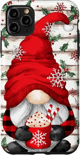 Vista 13 de Cute Christmas Gnome for Women with Hot Cocoa Mug for Xmas Case for iPhone 17