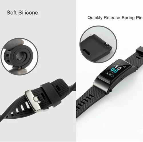Vista 4 de Correa de repuesto para Casio F-84F-91WF-94F-105A158A168, correa de reloj de silicona suave para Casio Serie A158