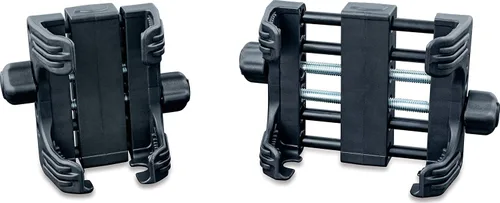 Vista 2 de Kuryakyn 1694 Accesorio para manillar de motocicleta: Tech-Connect Cradle Soporte para dispositivo/teléfono GPS, grande, negro