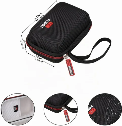 Vista 6 de FBLFOBELI Estuche rígido para afeitadoras BaBylissPRO METALFX de lámina simple y doble, bolsa de viaje compacta a prueba de golpes