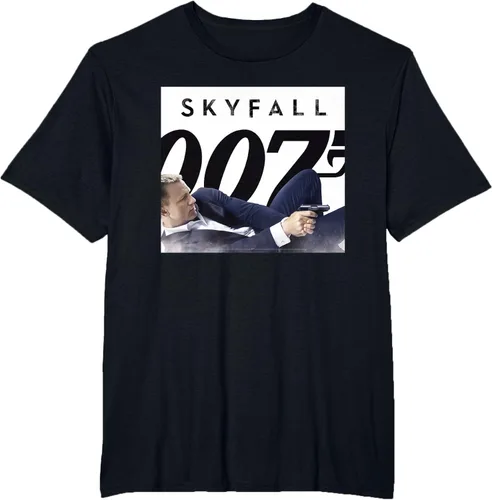 Vista 31 de Official James Bond 007 Camiseta Skyfall, Negro