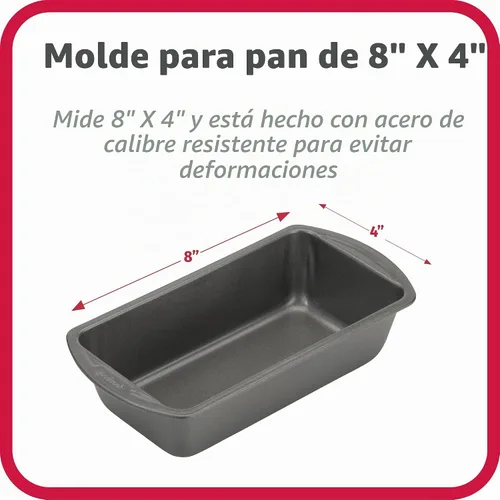 Vista 6 de Good Cook Utensilios Antiadherentes para Hornear, Gris