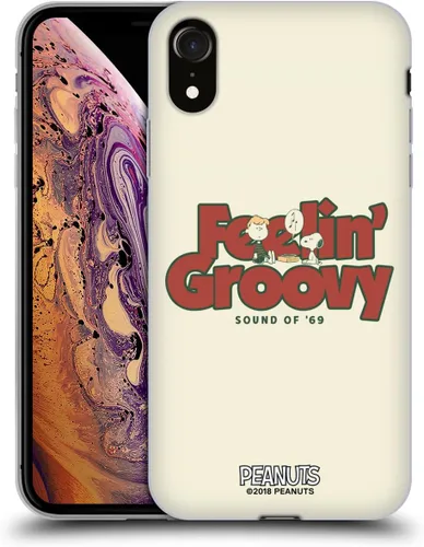 Vista 208 de Head Case Designs Funda de gel suave con licencia oficial de Peanuts Freak Flag Fly Woodstock 50th compatible con Apple iPhone 7 Plus/iPhone 8 Plus