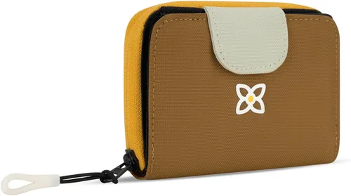 Vista 16 de Sherpani Barcelona, pequeña cartera de nailon plegable con bolsillo con cremallera para mujer, bolsa de viaje, protección RFID