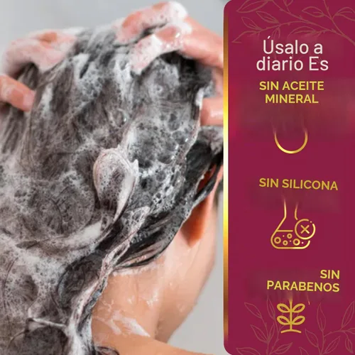 Vista 6 de Champú de ginseng Tio Nacho con jalea real, 32 fl oz