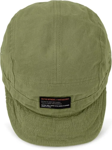 Vista 8 de Croogo Gorra de béisbol de ala corta de 5 paneles, gorras de camionero suaves, gorras de cadete de billetes cortos, gorras casuales de árbitro