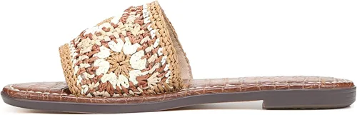 Vista 4 de Sam Edelman Sandalias planas Gracey para mujer Natural Multi