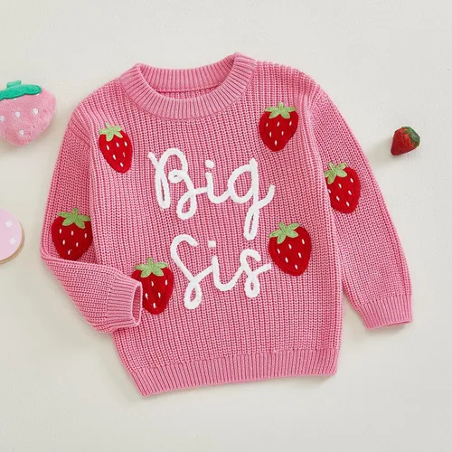 Vista 16 de VISGOGO Suéter a juego para hermanitas grandes y pequeñas, ropa de una sola pieza