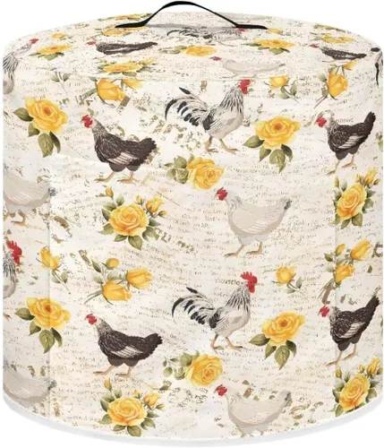 Vista 21 de DISNIMO Angry - Funda para freidora de aire para arrocera, protección contra el polvo, cubierta aislada para electrodomésticos de cocina con asa