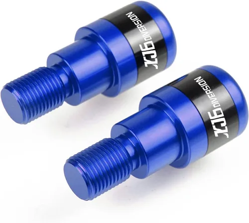 Vista 9 de Para XJ6 Diversion XJ6DIVERSION 2009 2010 2011 2012 2013 2014 2015 2016 motocicleta mango de mano extremos de barra deslizante (color : 1)
