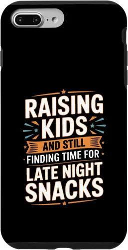 Vista 12 de Raising Kids and Still Finding Time for Late Night Snacks Case for iPhone 17