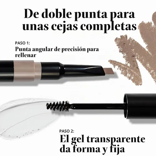 Vista 6 de LAURA GELLER NEW YORK Sculpt-n-Stay - Lápiz impermeable para cejas y gel - Rubio
