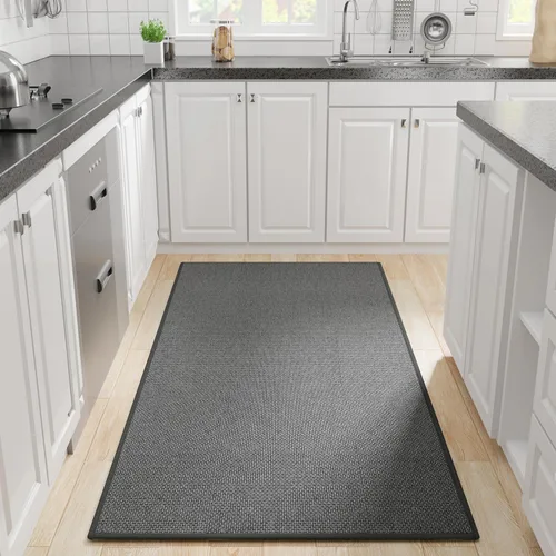 Vista 13 de Hargiis Alfombra de cocina de goma antideslizante, lavable, absorbente para piso, lavable a máquina, para frente del fregadero, puerta, lavandería