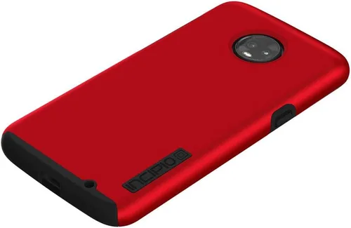 Vista 6 de Incipio DualPro MT-454-RBK - Funda para Motorola Moto Z3 Play (rojo/negro)