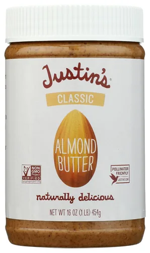 Vista 13 de Justin's, Mantequilla de almendras y canela, 16 onzas