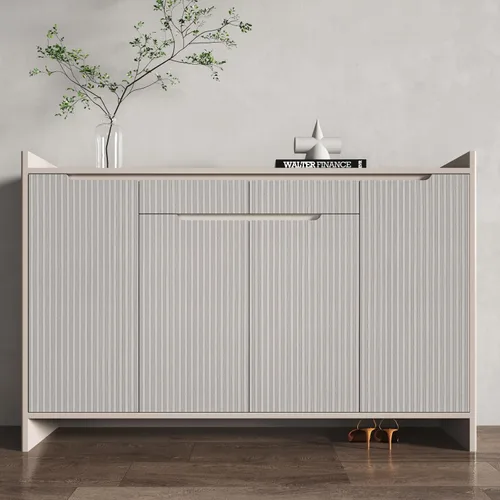 Vista 2 de Papel tapiz de rayas de madera rústica, papel de contacto de madera gris claro para paredes de gabinetes, extraíble, autoadhesivo, impermeable