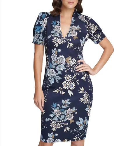Vista 4 de Vince Camuto Vestido tubo estampado para mujer