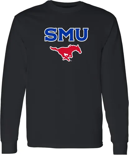 Vista 136 de NCAA oficial de College – University Team Color Arco Logo Manga Larga Air Force Academy Falcons Royal